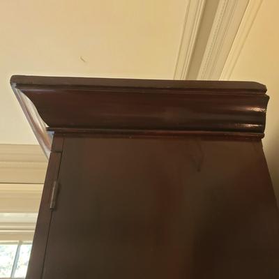 Tall Wooden Wardrobe (LR-KD)