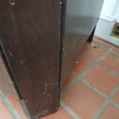 Brandt Mahogany Corner Cabinet (O-JS)