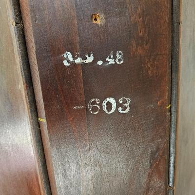 Brandt Mahogany Corner Cabinet (O-JS)