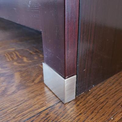 Dark Wooden Entertainment Center (D-KD)