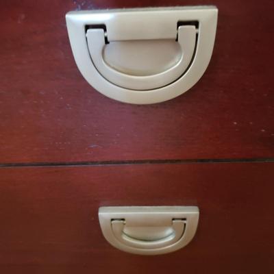 Dark Wooden Entertainment Center (D-KD)