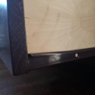 Dark Wooden Entertainment Center (D-KD)