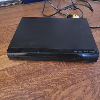 Insignia DVD Player W/Remote and DVDS (D-KD)