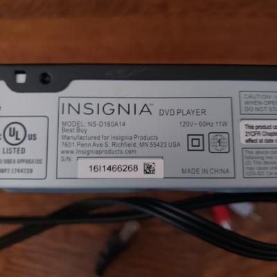 Insignia DVD Player W/Remote and DVDS (D-KD)