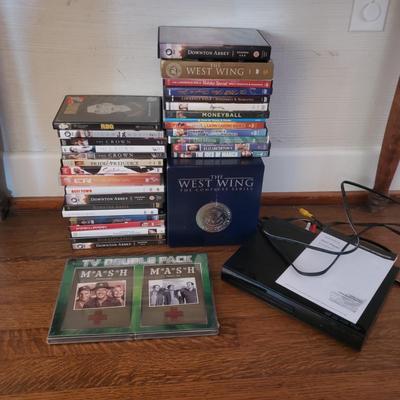 Insignia DVD Player W/Remote and DVDS (D-KD)