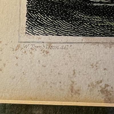 Two Etching Prints - ‘View of Coblentz’ & ‘The Chapel of Vincennes’ (DR-RG)