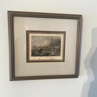 Two Etching Prints - ‘View of Coblentz’ & ‘The Chapel of Vincennes’ (DR-RG)