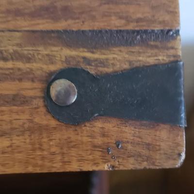 Pair of Cubed Wooden Trunks/Tables (D-KD)