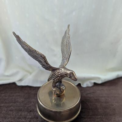 Musical Rotating Brass Eagle