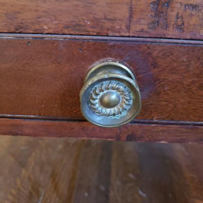 Victorian Canterbury With Castors & Drawer (D-KD)