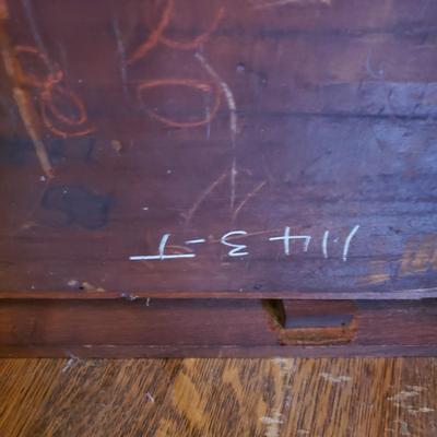 Victorian Canterbury With Castors & Drawer (D-KD)