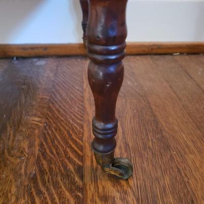 Victorian Canterbury With Castors & Drawer (D-KD)