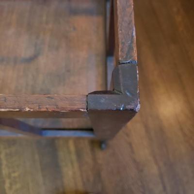 Victorian Canterbury With Castors & Drawer (D-KD)