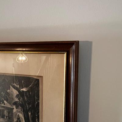 ‘Early American Home’ Pencil Signed By Mildred Williams (DR-RG)