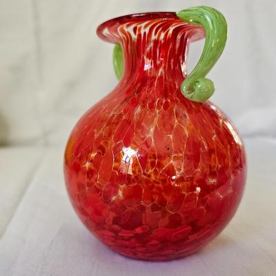 Murano Style Hand Blown Glass Vase & More (O-JS)