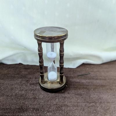 Brass Hourglass