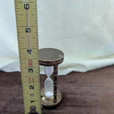 Brass Hourglass