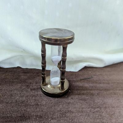 Brass Hourglass
