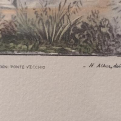 'Setting Away- Tally Ho' The Pytchley Hunt- Equestrian Fox Hunt Print Framed Behind Glass