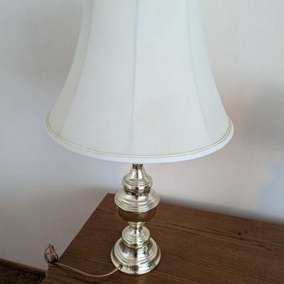 Small Blue Lamp and Gold in Color.