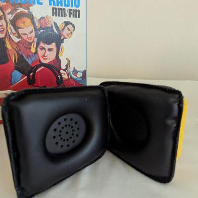 1970's AM/FM Radio Headphones