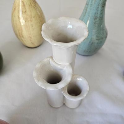 Ceramic Flower/Bud Vases (O-JS)