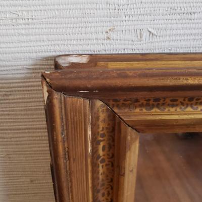 Antique Gold Framed Wall Mirror (D-KD)
