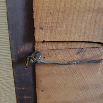 Antique Gold Framed Wall Mirror (D-KD)