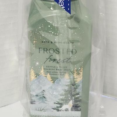 Bath and Body Works Frosted Forest Foaming Hand Soap Crisp Winter Woods Gift
