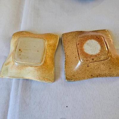 Textured & Mostly Hand Built Pottery (O-JS)