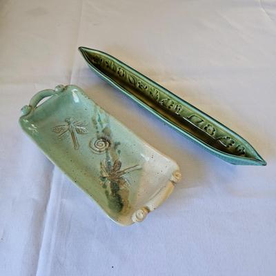 Textured & Mostly Hand Built Pottery (O-JS)