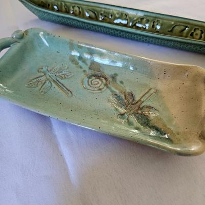 Textured & Mostly Hand Built Pottery (O-JS)