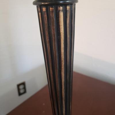 Regency Style Green/Gold Table Lamp (D-KD)