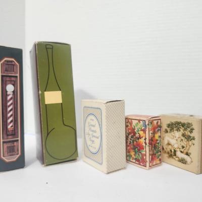 Avon Vintage Assorted Gift Lot Pipe Full After Shave Autumn Sentry Soap Shaving Brush Charisma