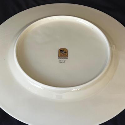 ‘Meissen’ By Black Knight Set of 11 Dinner Plates (DR-RG)