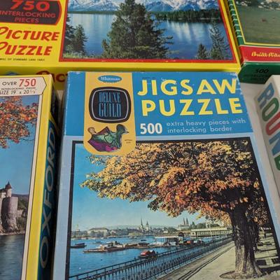 Nine Jigsaw Puzzles