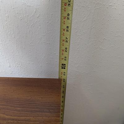 Vintage Two Drawer Wood Night Stand.