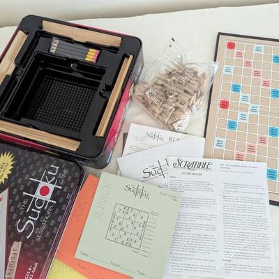 2 in 1 Scrabble and Sudoku Games