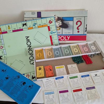 Parker Brothers Monopoly Game