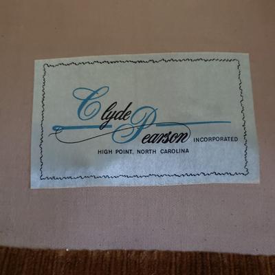 Clyde Pearson Gold Corduroy Chair (D-KD)