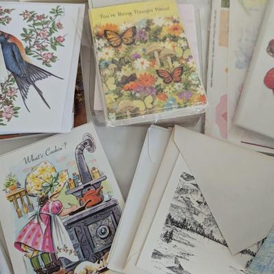 Miscellaneous cards and stationary