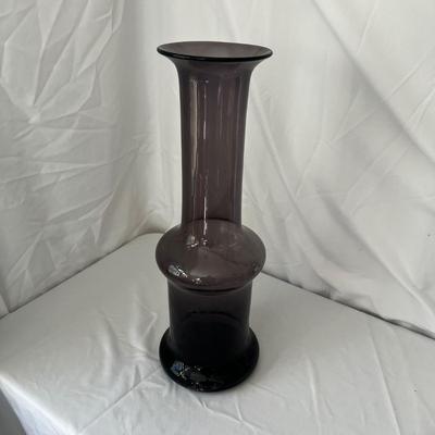 Blenko Style Large Amethyst Umbrella Stand (DR-RG)