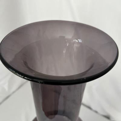 Blenko Style Large Amethyst Umbrella Stand (DR-RG)