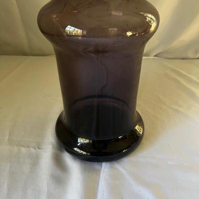 Blenko Style Large Amethyst Umbrella Stand (DR-RG)