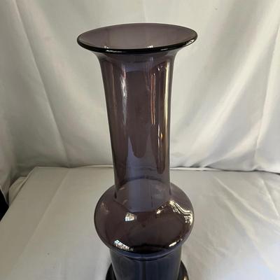 Blenko Style Large Amethyst Umbrella Stand (DR-RG)