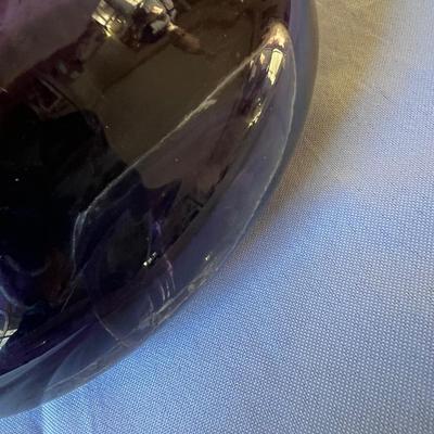 Blenko Style Large Amethyst Umbrella Stand (DR-RG)