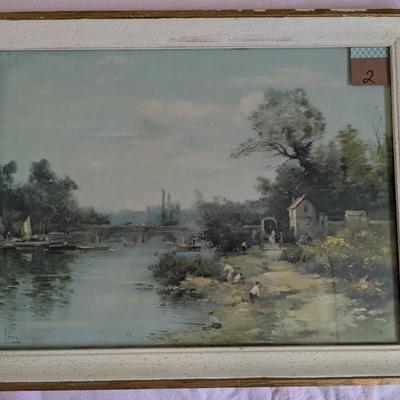 Maurice Levis "Summer Day" Vintage Print