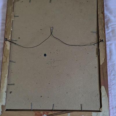 Vintage Picture by Zula Kenyon "Blue Bird Of Happiness"