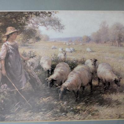 Vintage Ray Blacklock "Shepherd's Daughter"