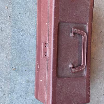 Sale Photo Thumbnail #253: Red tool box with hand tools